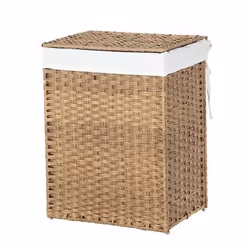 Songmics Handwoven Laundry Basket