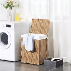 Songmics Handwoven Laundry Basket - Additional view 4