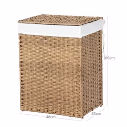 Songmics Handwoven Laundry Basket - Additional view 7