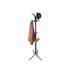 Songmics RCR17B coat rack Floorstanding 8 hook(s) Black