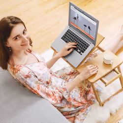 Songmics Adjustable Laptop Table - Additional view 3