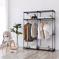 Songmics 2 Hanging Rods Wardrobe