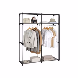 Songmics 2 Hanging Rods Wardrobe - Additional view 4
