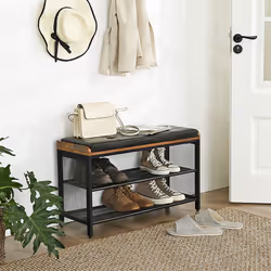 Vasagle Padded Shoe Bench