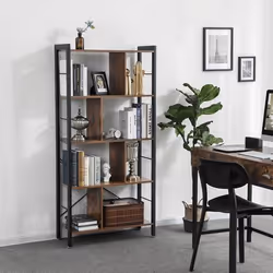 Vasagle 4-Tier Industrial Bookshelf