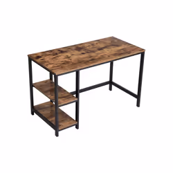 Vasagle Industrial 47 Inches Computer Desk with Shelves