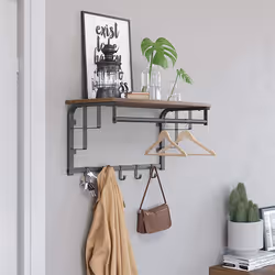 Vasagle Wall Mounted Coat Rack - Additional view 4