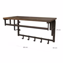 Vasagle Wall Mounted Coat Rack - Additional view 8