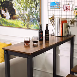 Vasagle LBT12X kitchen/dining table Home Rectangular shape Fixed table 4 leg(s) - Additional view 4