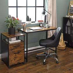 Vasagle ULWD41X Black, Brown