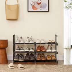 Songmics Iron Shoe Storage Organizer