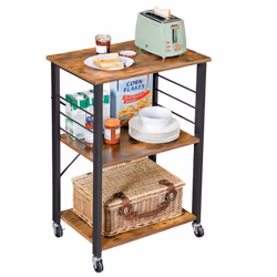 Vasagle Kitchen Shelf With Wheels