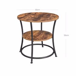 Vasagle LET56BX coffee/side/end table Side/End table Round shape 4 leg(s) - Additional view 6