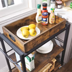 Vasagle Bar Trolley With Tray - Additional view 6