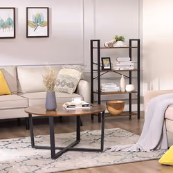 Vasagle Living Room Standing 4-Tier Bookcase