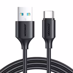 JOYROOM 6956116733230, 1 m, USB A, USB C, USB 2.0, Black
