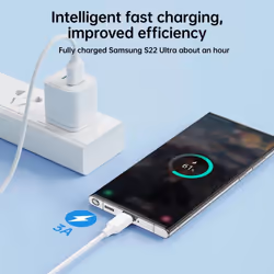 JOYROOM S-UC027A9 USB cable 2 m USB A USB C White