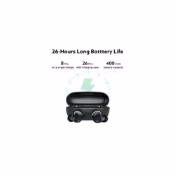 QCY T17 Mini Bluetooth Earbuds, True Wireless Earbuds Bluetooth 5.1 Headphones in-Ear, Waterproof Bluetooth Earphones with Touch control for Spo