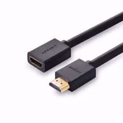 Ugreen 10140, 0.5 m, HDMI Type A (Standard), HDMI Type A (Standard), 3D, 10.2 Gbit/s, Black