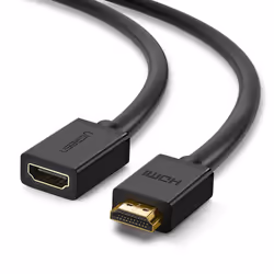 Ugreen 10141, 1 m, HDMI Type A (Standard), HDMI Type A (Standard), 3D, 10.2 Gbit/s, Black