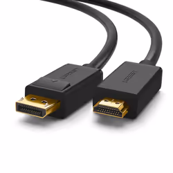 Ugreen 10203, 3 m, DisplayPort, HDMI, Male, Male, Straight