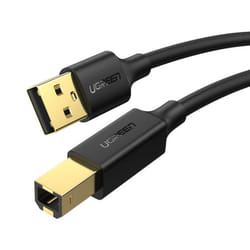 Ugreen 10352 USB cable USB 2.0 3 m USB A USB B Black