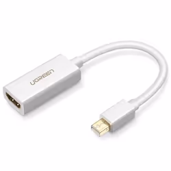 Ugreen 10460, Mini DisplayPort, HDMI, Male, Female, Straight, Straight