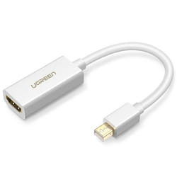 Ugreen 10460 video cable adapter Mini DisplayPort HDMI White
