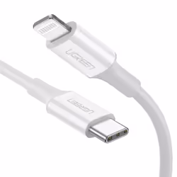 Ugreen 10493, 1 m, USB C, USB C/Lightning, Female, Male, White