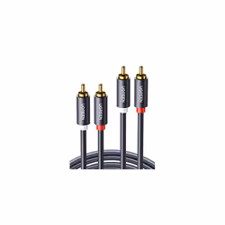 RCA Cables Phono to Phono HiFi Cable 2RCA Male to Dual RCA Male Stereo Audio Lead Red and White Interconnect Cord Compatible  ...