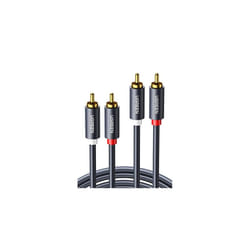 RCA Cables Phono to Phono HiFi Cable 2RCA Male to Dual RCA Male Stereo Audio Lead Red and White Interconnect Cord Compatible WithSpeaker Amplifier