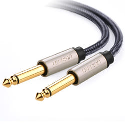 Ugreen 10636 audio cable 1 m 6.35mm Black