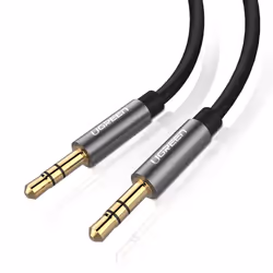 Ugreen 10736, 3.5mm, Male, 3.5mm, Male, 3 m, Black