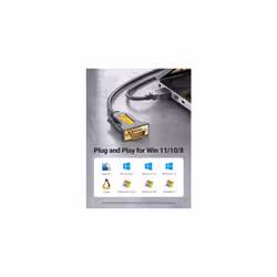 USB Serial Cable USB to RS232 DB9 9 pin Converter Cable for Connecting Cisco Routers and Switches,Celestron Telescope