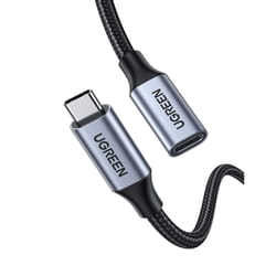 Ugreen USB-C 3.1 Extension Cable USB cable USB 3.2 Gen 2 (3.1 Gen 2) 1 m USB C Black, Grey