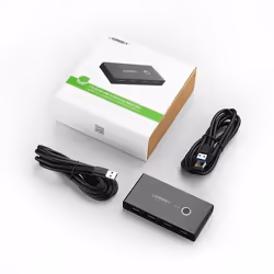 Ugreen 30768 interface hub USB 3.2 Gen 1 (3.1 Gen 1) Type-A 5000 Mbit/s Black