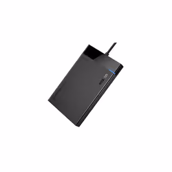 2.5 Inch Hard Drive Enclosure, External USB 3.0 Hard Disk Case SATA HDD Caddy, 5Gbps UASP Supported, Compatible with WD EVO S ...