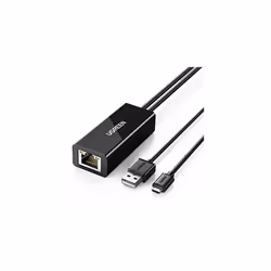 Micro USB Ethernet Adapter for Fire TV Stick Lite4K4k Max and Chromecast 123Audio Google Home Mini Roku Express 4K USB to RJ4 ...