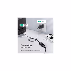 Micro USB Ethernet Adapter for Fire TV Stick Lite4K4k Max and Chromecast 123Audio Google Home Mini Roku Express 4K USB to RJ45 Lan Network Adaptor