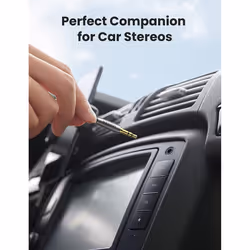 UGREEN 3.5mm Audio Cable Aux Headphone Mini Jack Male to Male Stereo Lead Braided Auxiliary Cord Compatible with Earphone Car Radio Speaker TV iPhone
