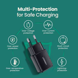 Ugreen 5V 2.1A USB Charger for iPhone X 8 7 iPad Fast Wall Charger EU Adapter for Samsung S9 Xiaomi Mi 8 Mobile Phone Charger