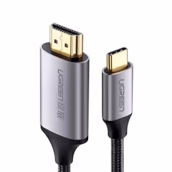 Ugreen 50570, 1.5 m, USB C, HDMI Type A (Standard), Male, Male, Straight