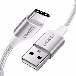 Ugreen 60131, 1 m, USB C, USB A, 0.48 Gbit/s, White