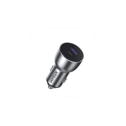 Ugreen 60980 mobile device charger Universal Silver Cigar lighter Fast charging Auto