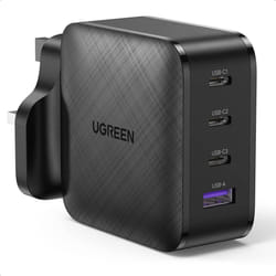 UGREEN 65W USB C Charger Plug 4-Port GaN Type C Fast Wall Power Adapter also Support 20W Compatible with MacBook, iPad Air...