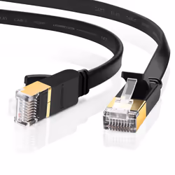 Ugreen 11260, 1 m, Cat7, U/FTP (STP), RJ-45, RJ-45, Black