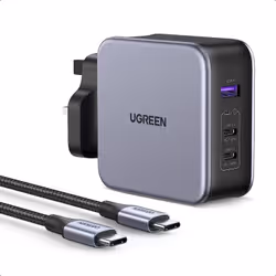 Key Features: 1x USB-A port and 2x USB-C ports GaN Charging technology 140W Charging Support Automatically adjusts power out ...