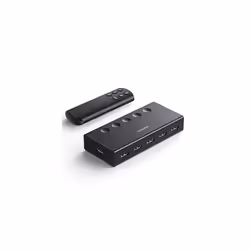 HDMI Switch 5 in 1 Out, HDMI Splitter 4K@60Hz with Remote, 5 Port HDMI 2.0 Switcher Support 3D CEC HDR HDCP 2.2, Compatible w ...