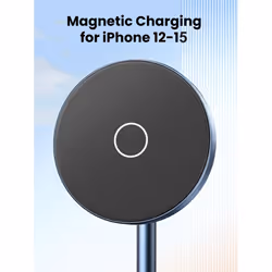 Wireless Charger 2-in-1 Magnetic Magsafe Charger Stand with USB-C Cable Compatible with iPhone 15/15 Plus/15 Pro/15 Pro Max/14/13/12, AirPods 3/2/Pro
