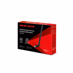Mercusys AC650 High Gain Wireless Dual Band USB Adapter